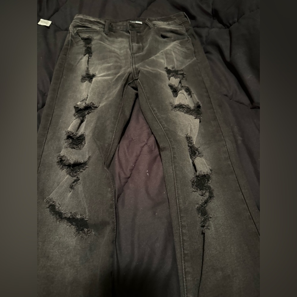 🖤here we go again distressed skinny jeans🖤 - Picture 7 of 13